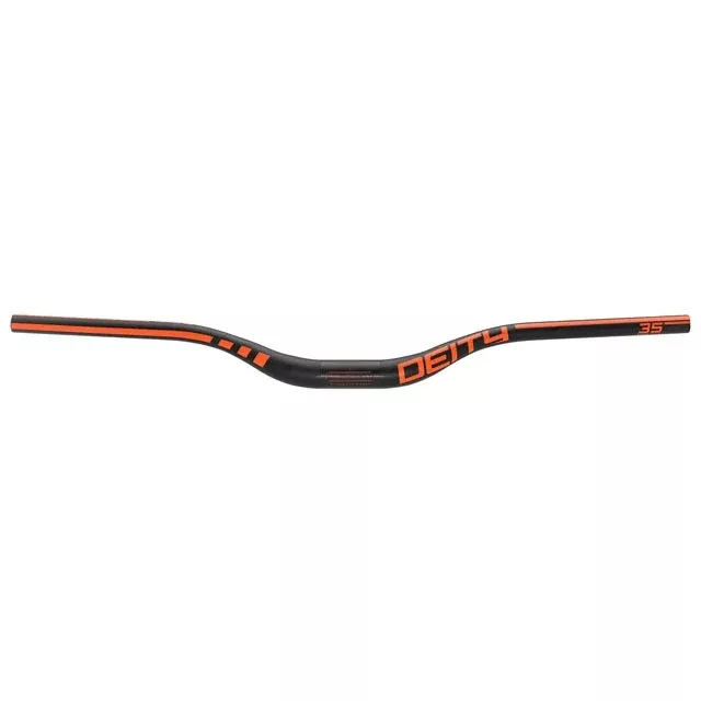 Deity Speedway Carbon Riser Bar (35) 50mm/810mm Orange