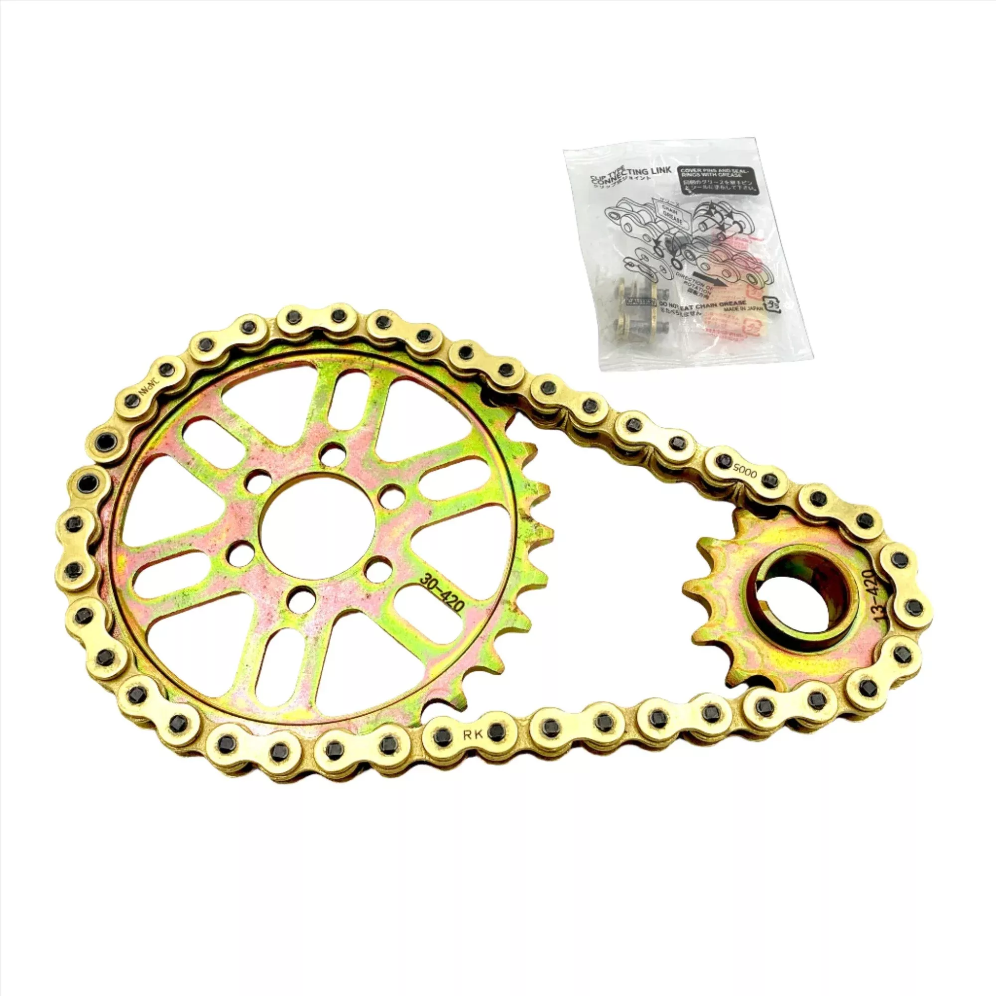 DirtyBike RK 420 Primary Chain Drive Conversion Kit – E Ride Pro SR