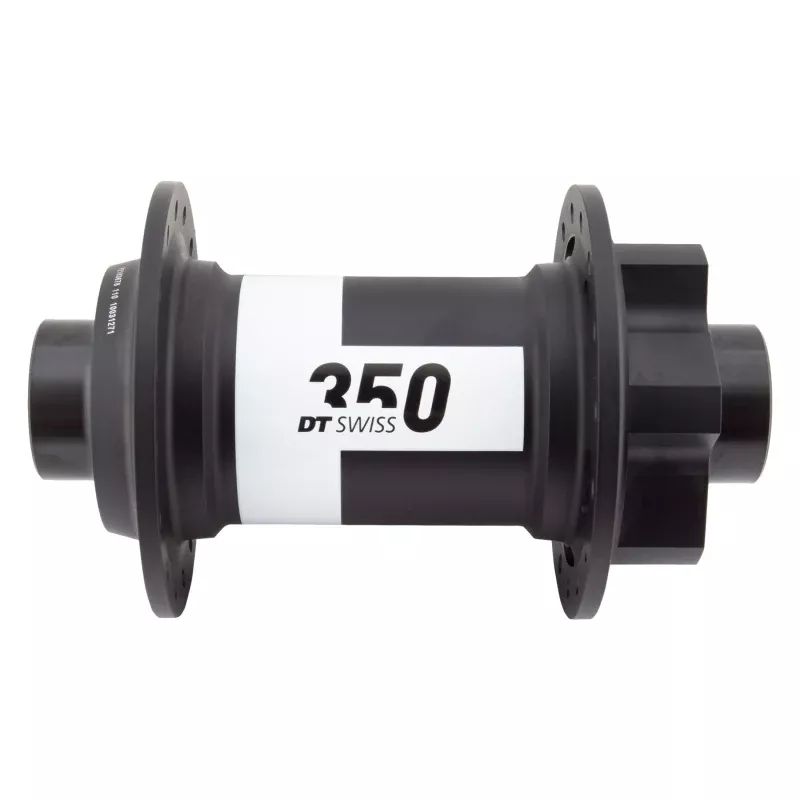 DT Swiss 350 Front Hub - 20 x 110mm DH Boost 6-Bolt Black 32H