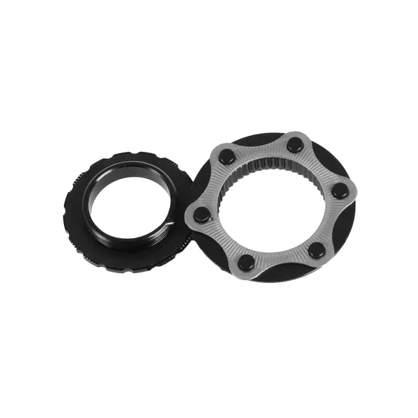 DT Swiss CL to 6-Bolt Adapter Most Road Hubs Black Each