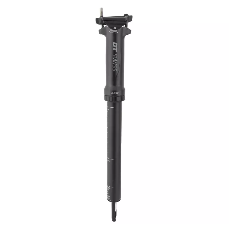 Dt swiss D232 Dropper Post27.2mm 400mm Black Aluminum 0mm 416g 60mm 90mm
