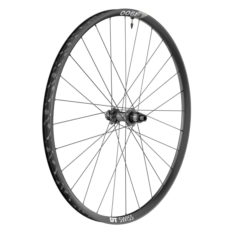 DT Swiss E 1900 Spline 30 Rear Wheel - 27.5" 12 x 148mm 6-Bolt XD Black