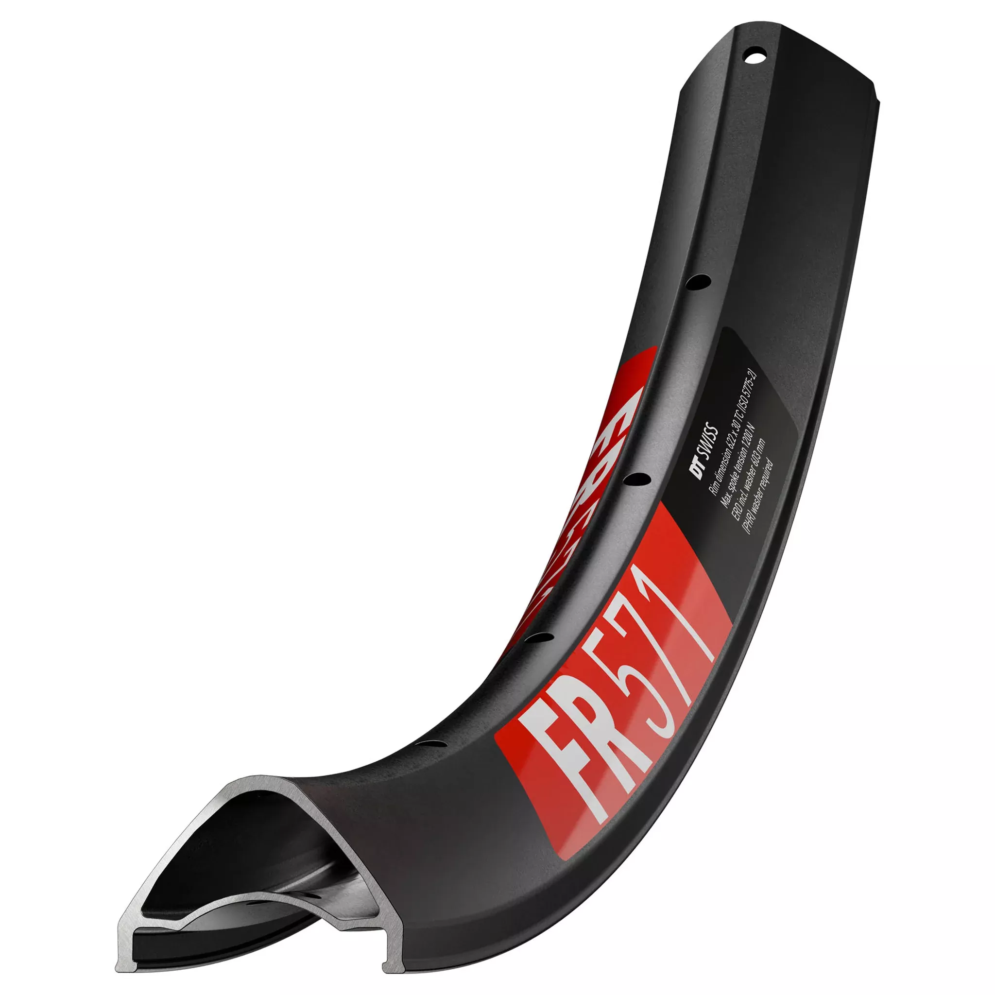 DT Swiss FR 571 Rim - 29" Disc Black 32H