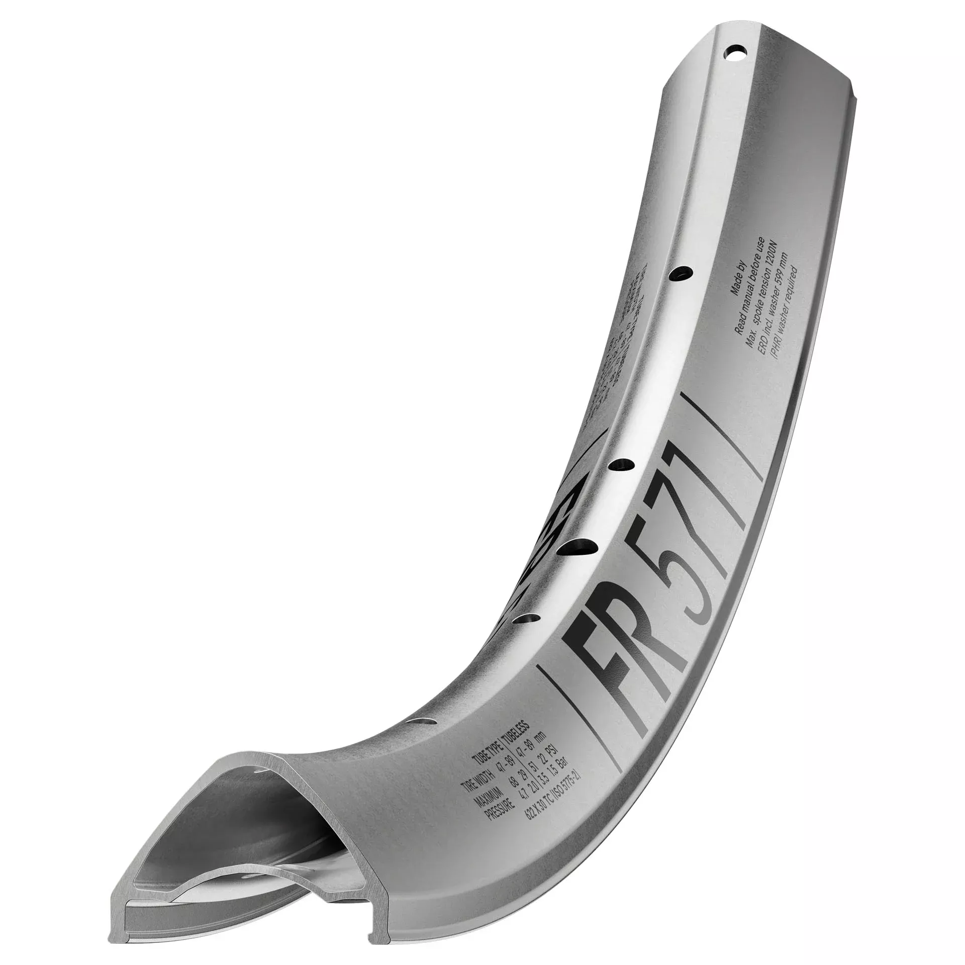 DT Swiss FR 571 Rim - 29" Disc Silver 32H