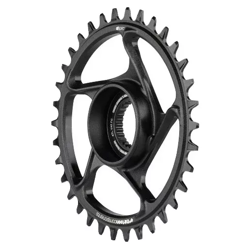 E*thirteen e*spec Aluminum C-ring Bosch CX Gen 4 34t Black