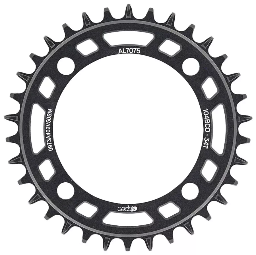 e*thirteen Helix e*specChainring 104BCD AL Direct Mount 32T Black