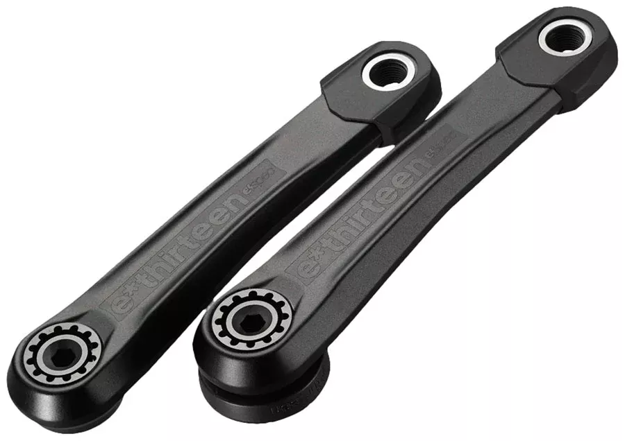 e*thirteen Helix Race Carbon e*specCrankset -165mm DUB 12mm Offset Black