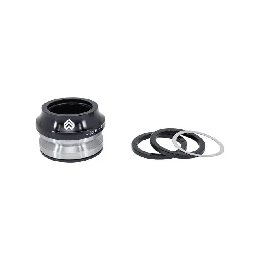 Eclat Wave 12 Headset Integrated Complete Black