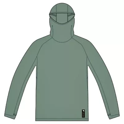 Endura Alltrack Roam Scuba Hoodie S Sage Green