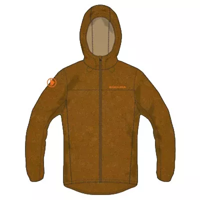Endura Hummvee Windproof Shell JacketLarge Trail Bronze