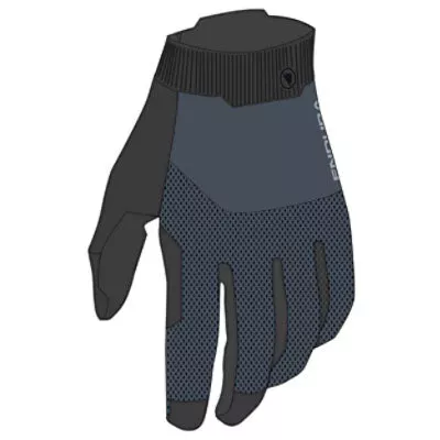 Endura Loop Full Finger Gloves Carbon Gray M