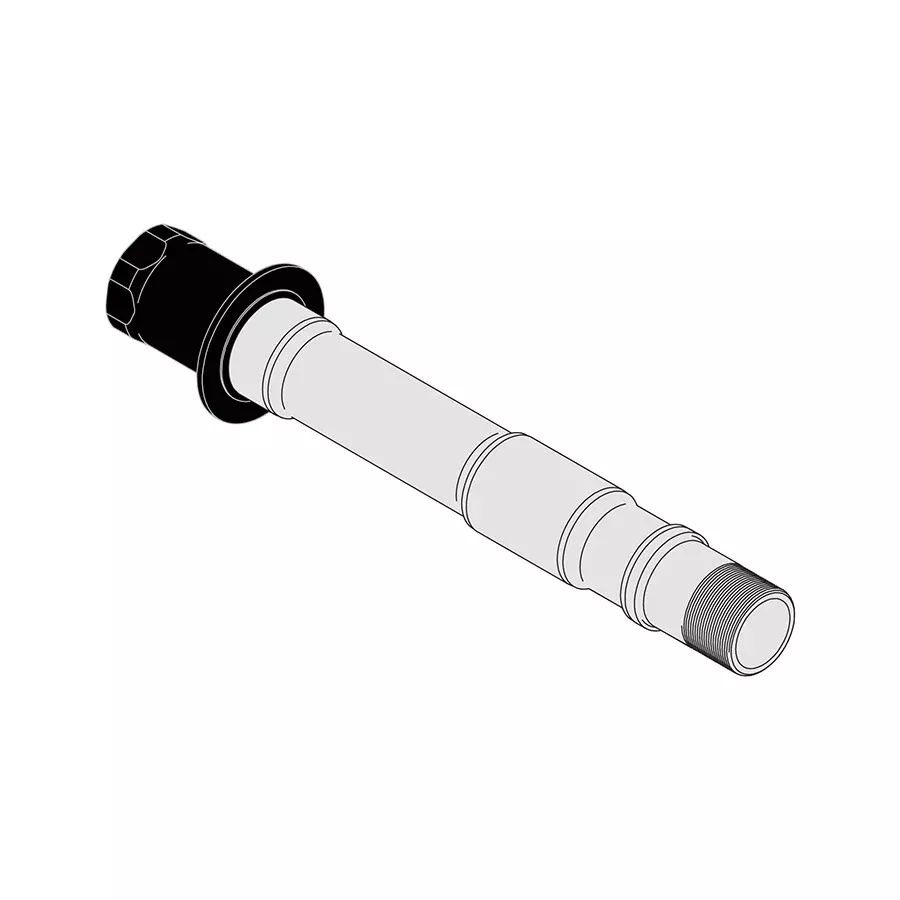 ENVE INDR Axle & Endcap Kit Rear 142 100-4006-123