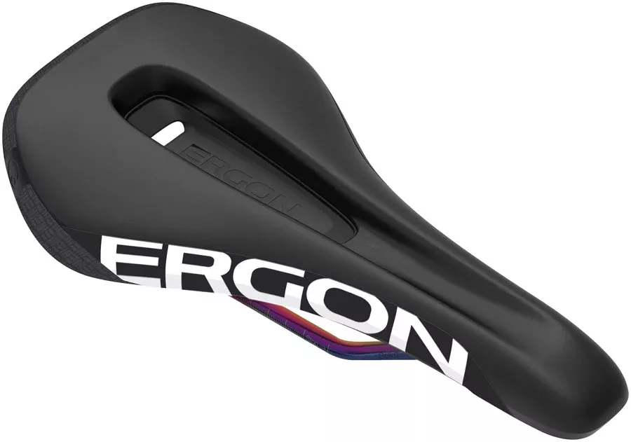 Ergon SM Enduro Pro Saddle - Titanium OilSlick Men Small/Medium
