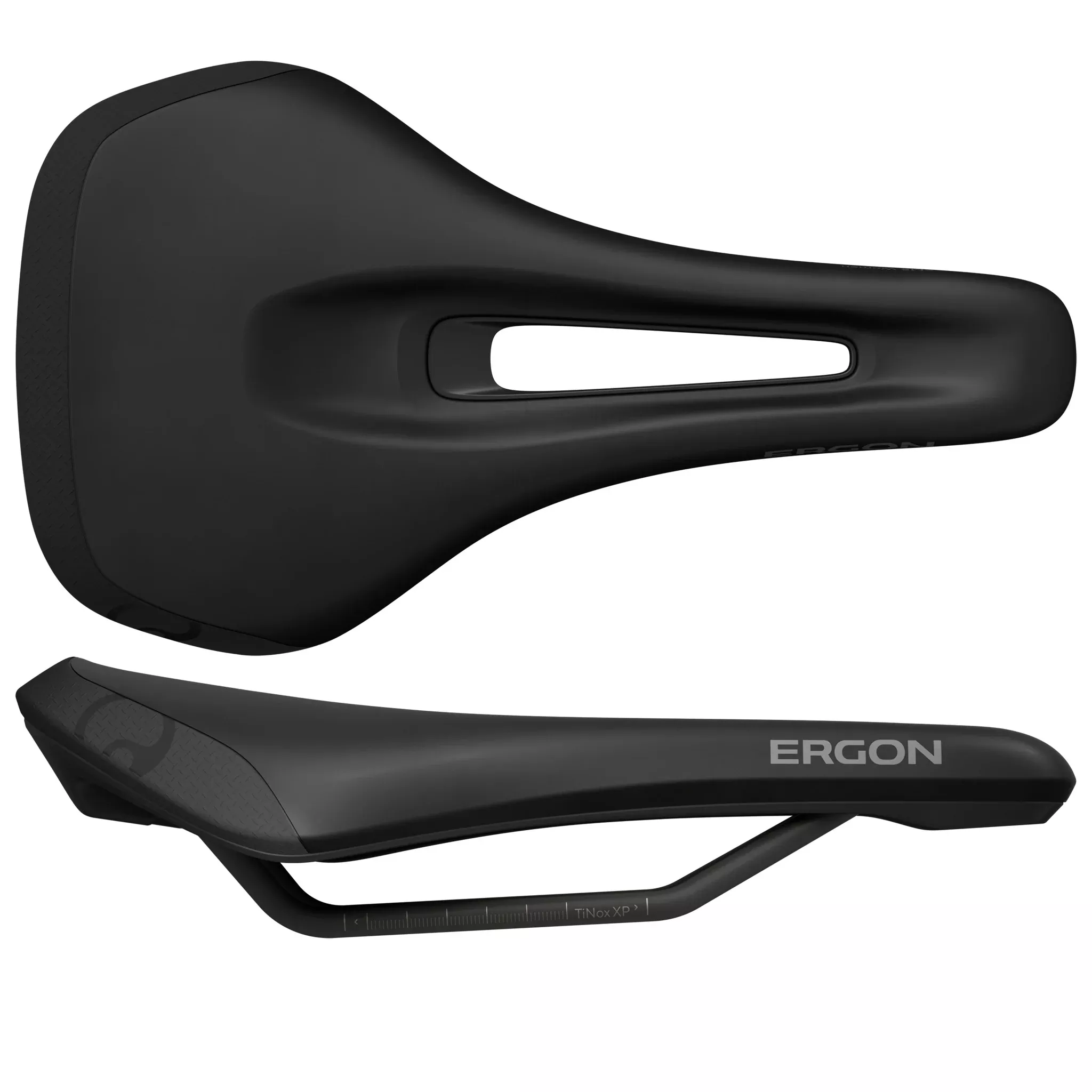 Ergon SMS Women Saddle - TiNox XP Black Women's Small/Medium
