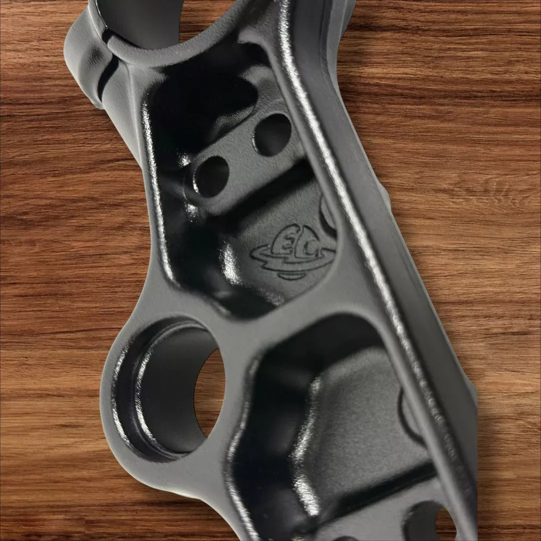 ETM RTR Anodized Triple Clamps — Custom Color Upper & Lower Set