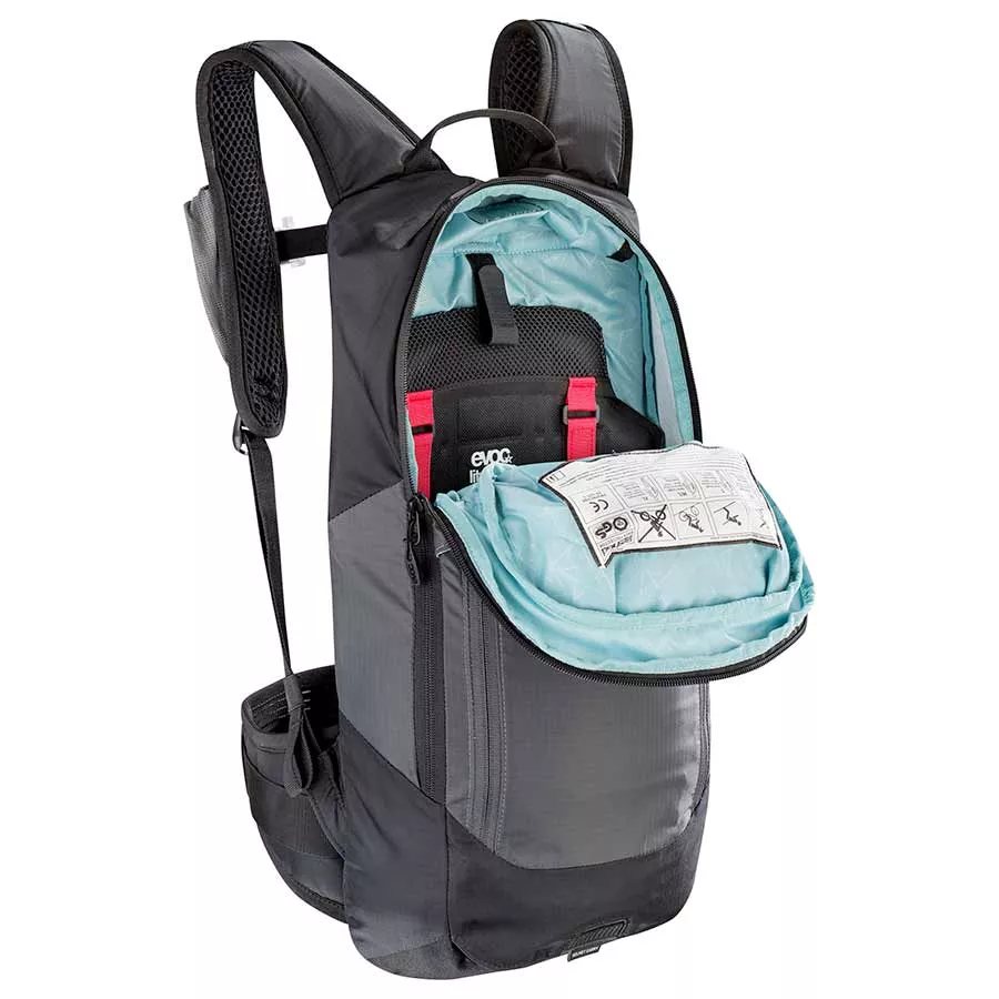 EVOC FR Lite Race Protector backpack 10L Carbon Grey/Black ML