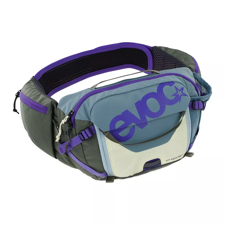 EVOC Hip Pack Pro 3Steel/ Violet/ Dark Olive