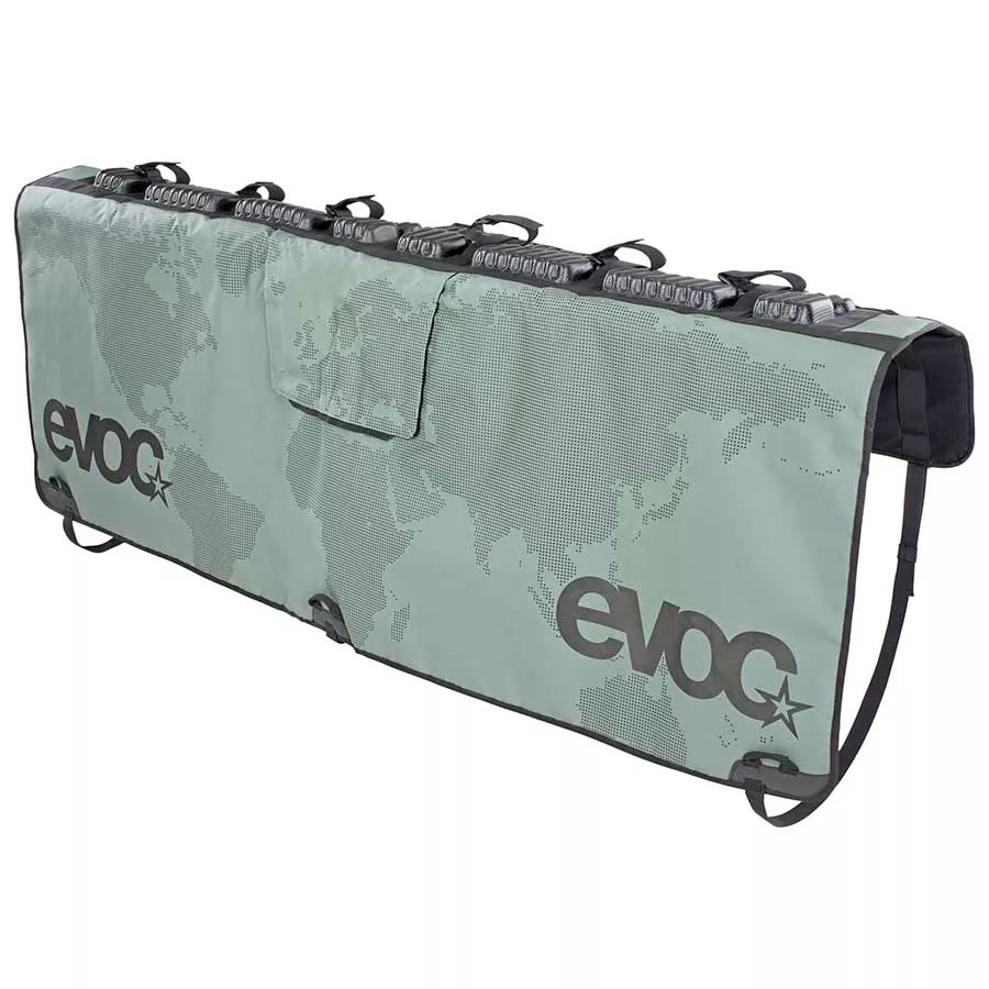 EVOC Tailgate Pad 136cm / 53.5'' wide for mid-sized trucks Olive