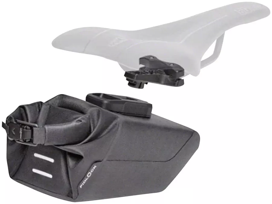 Fidlock Pinclip Saddle Bag and Base - Medium Black