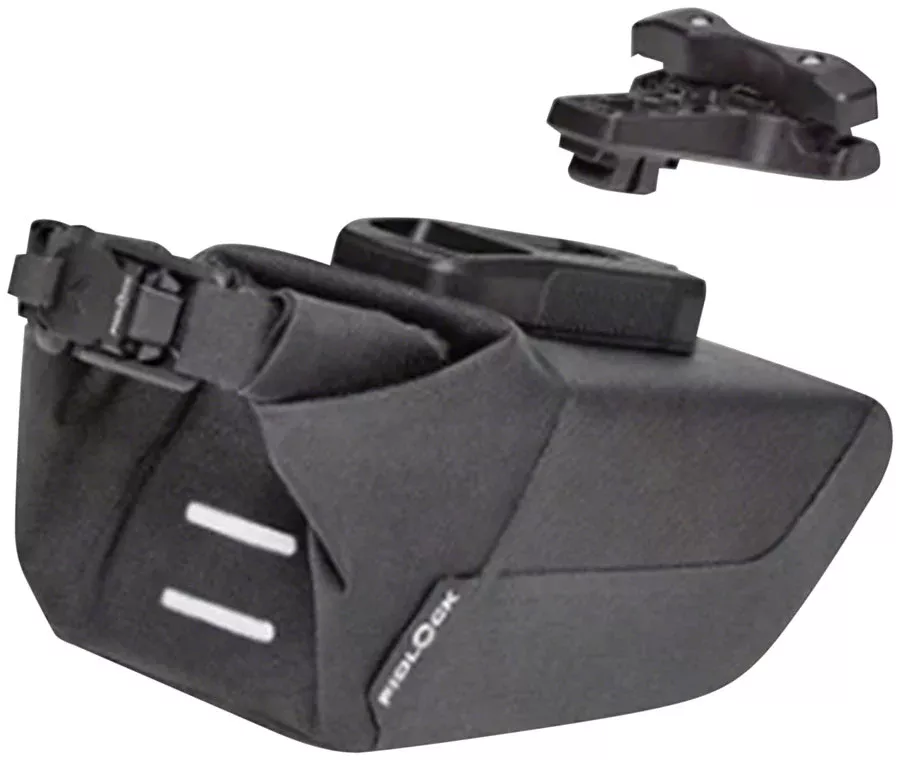 Fidlock Pinclip Saddle Bag and Base - Small Black