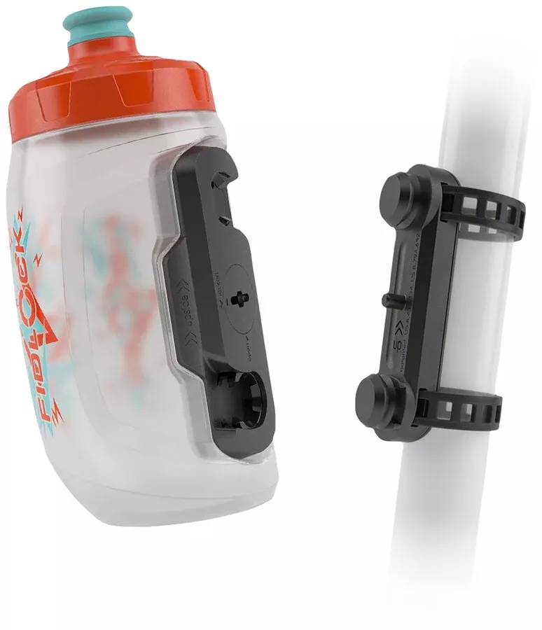 Fidlock Twist 450 Bottle and Universal Base - Clear