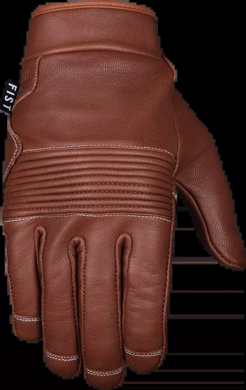FIST HANDWEAR Road Warrior Leather Gloves - Tan - 2XL RW002XXL