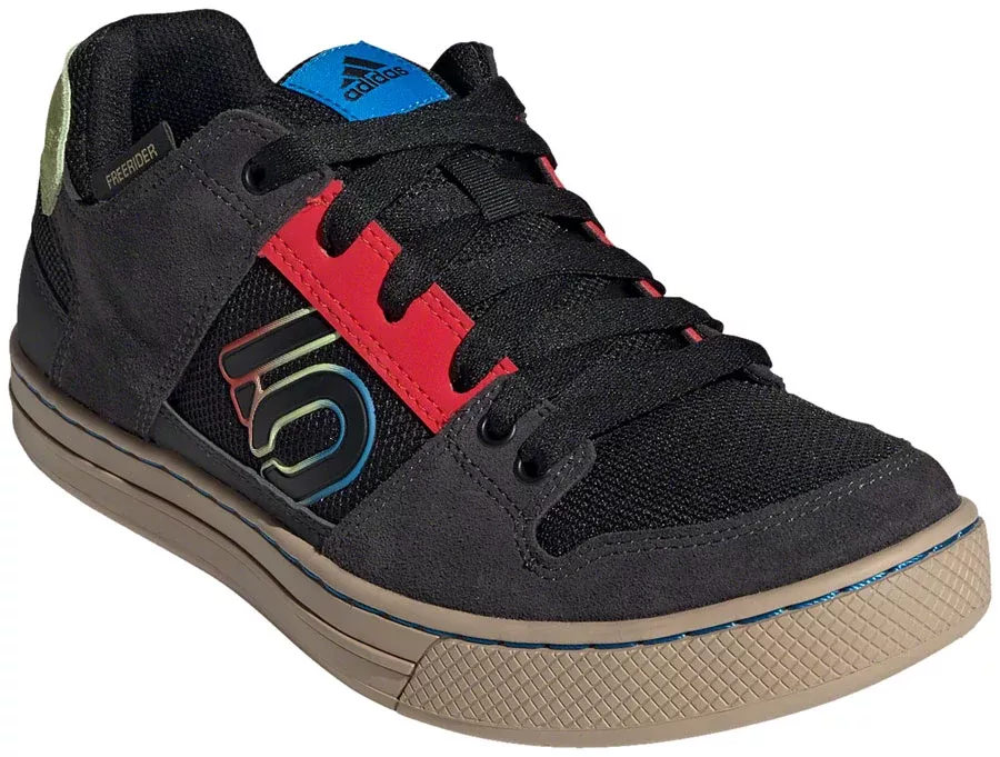 Five Ten Freerider Flat Shoes - Men's Core Black/Carbon/Pulse Lime 11