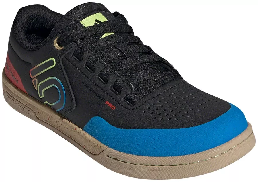 Five Ten Freerider Pro Flat Shoes - Men's Core Black/Carbon/Wonder White 8