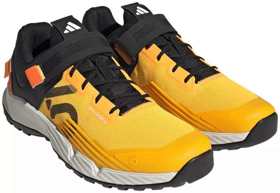 Five Ten Trailcross Mountain Clipless Shoes - Men's Gold/Black/Orange 7