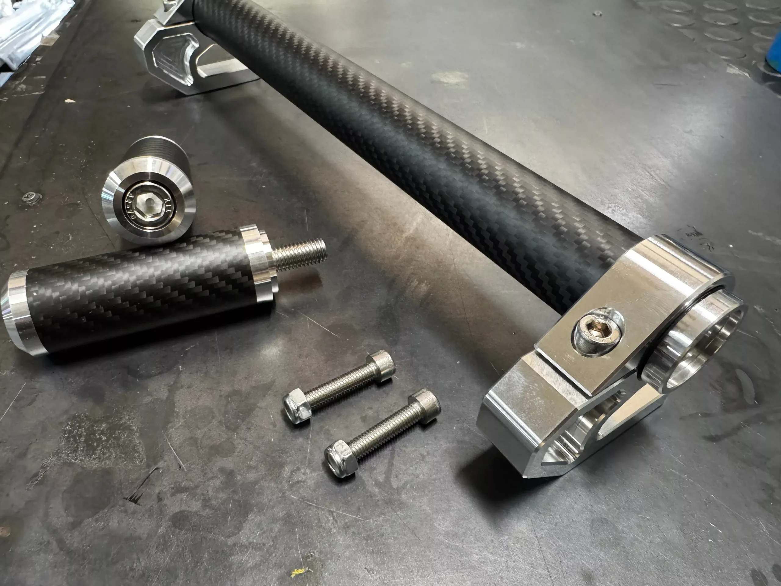 FLP Carbon Fiber Forward Foot Rest