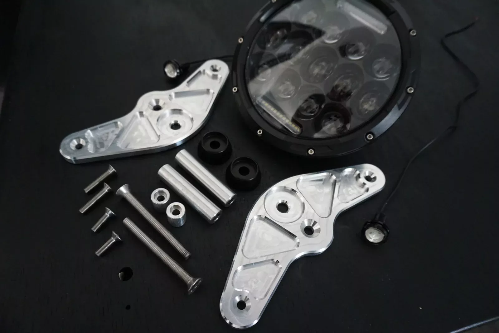 FLP Monster Eye Headlight Bracket Kit for Honda Grom