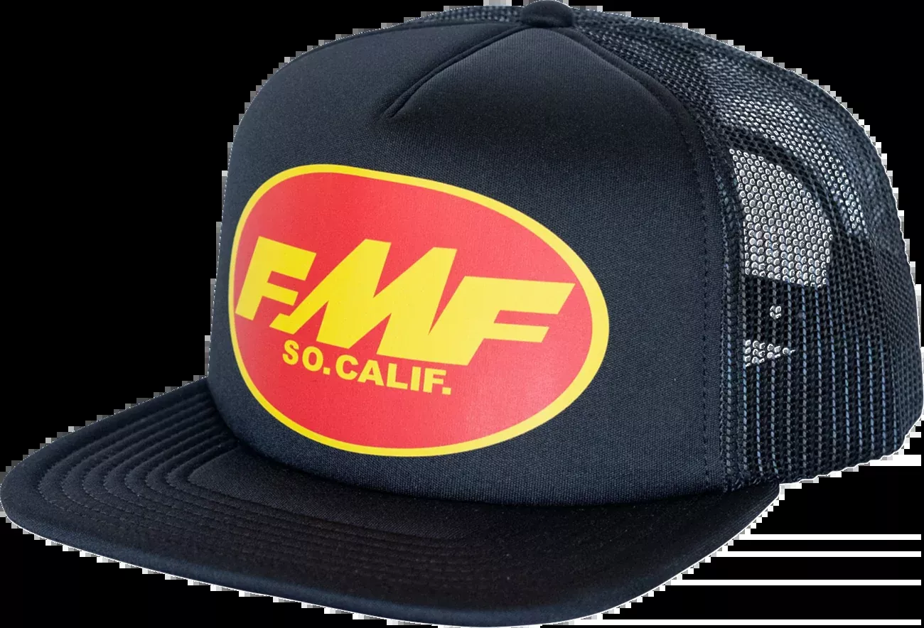 FMF Big Pro Trucker Hat - Black HO25196901BLK