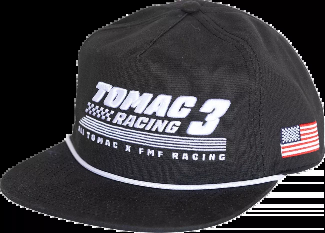 FMF ET3 Trackside Hat in Black - SP25196912BLK by FMF