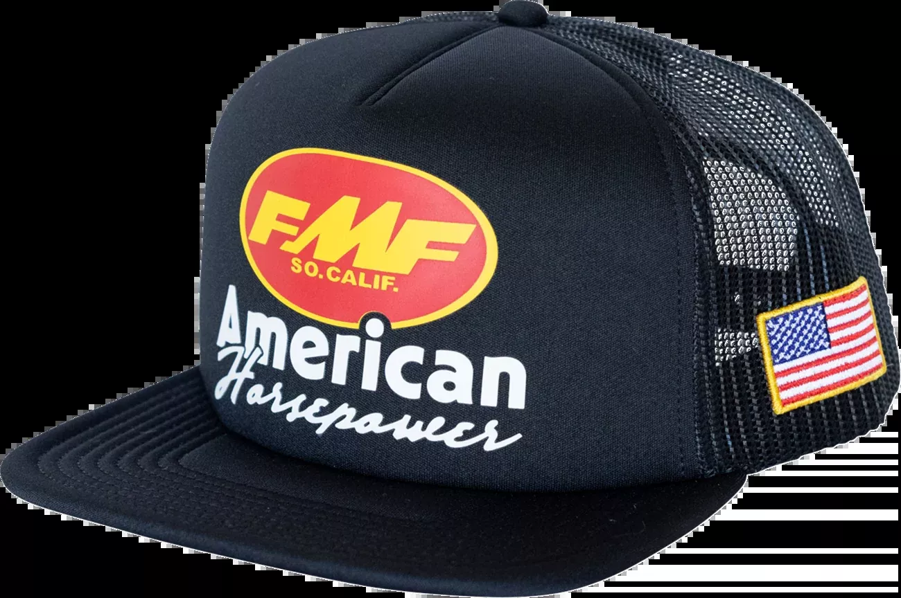 FMF Pony Power Trucker Hat - Black HO25196902BLK