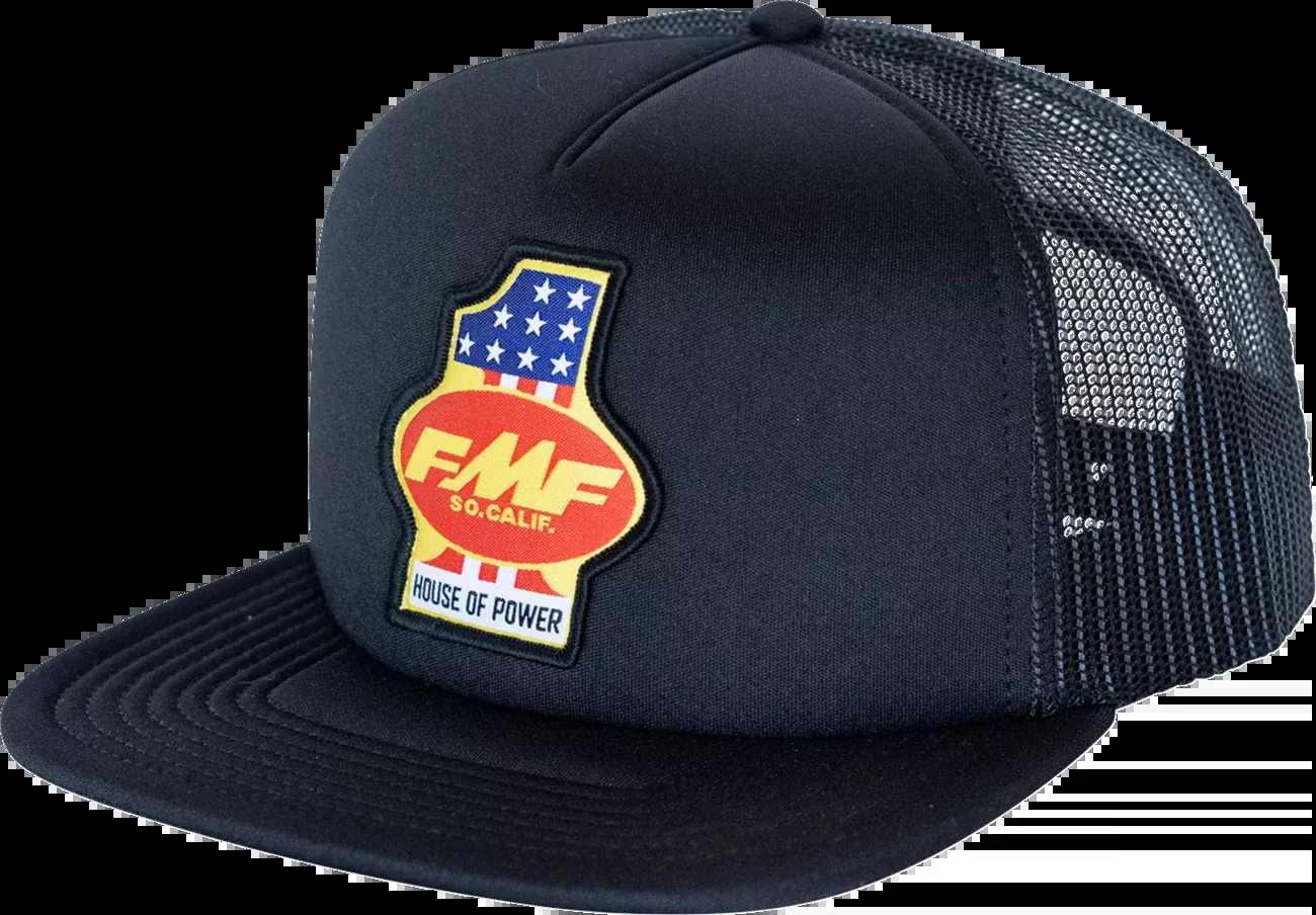 FMF Power House Trucker Hat - Black HO25196907BLK
