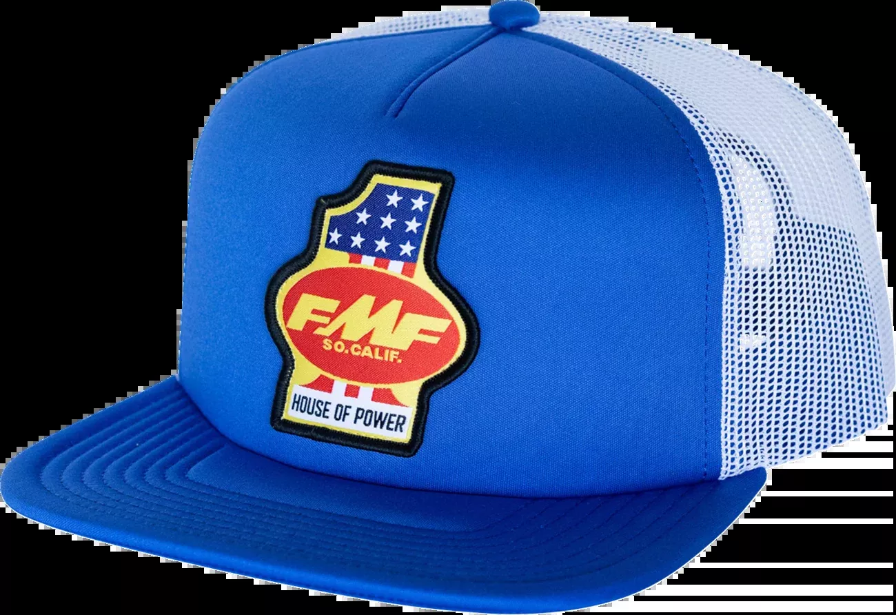 FMF Power House Trucker Hat - Royal HO25196907RYL