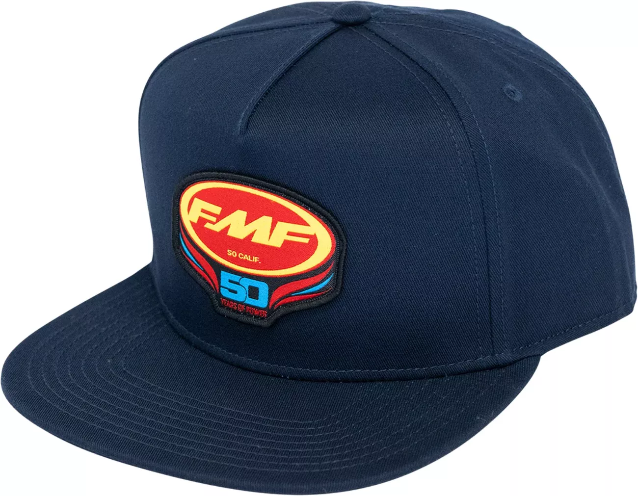 FMF Since '73 Hat Navy HO23196900NVY - 5 Panel Snapback with Front Patch