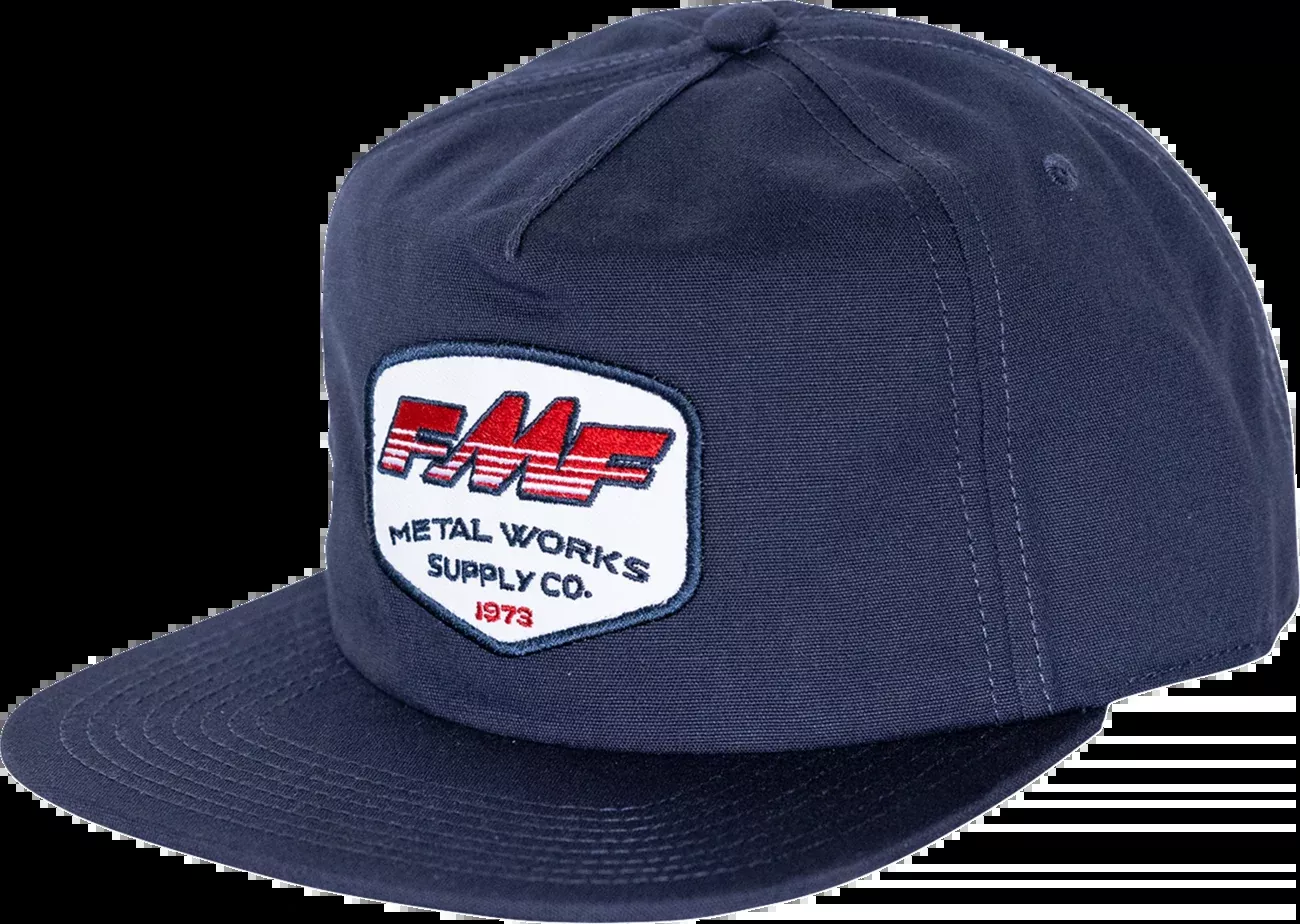 FMF Supplier Hat - Navy (Part Number: SU25196907NVY)