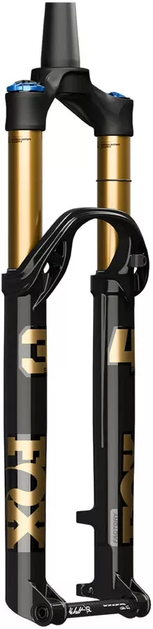 FOX 34 SL Factory Suspension Fork - 29" 130 mm 15 x 110 mm Kabolt SL 44mm Offset GRIP SL Damper 3-Position-AdjShiny BLK
