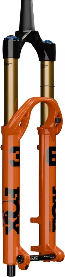 FOX 36 Factory Suspension Fork - 29" 160 mm 15 x 110 mm Kabolt-X 44mm Offset GRIP X2 Damper 58HT Shiny Orange