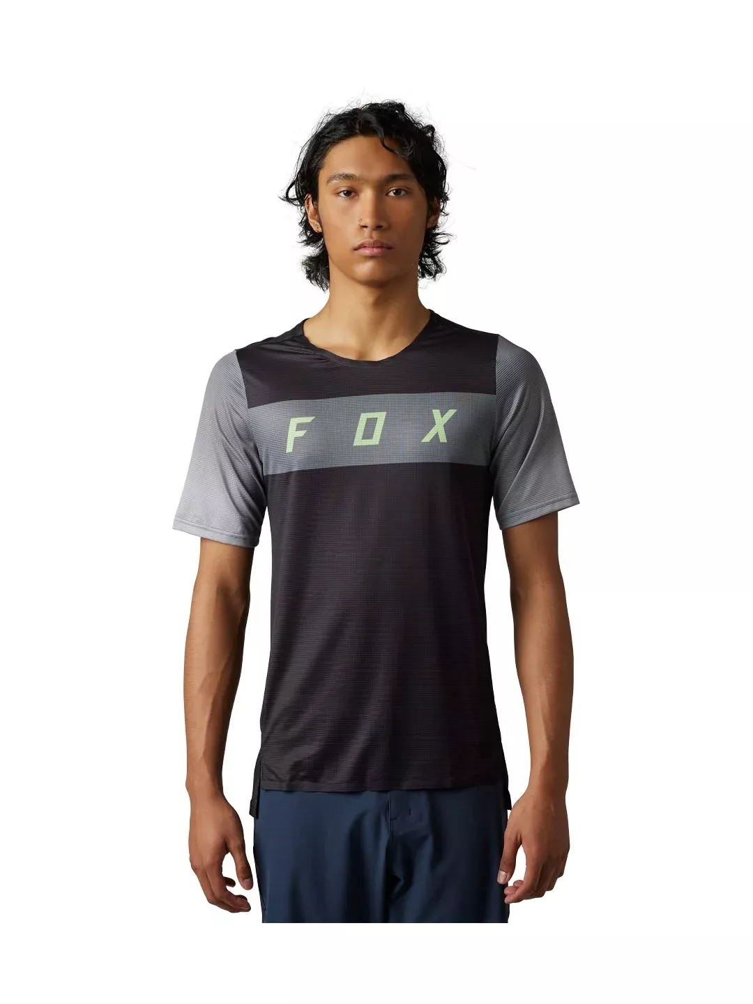 Fox Racing Flexair Arcadia Small Black/Grey Jersey