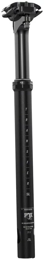 FOX Transfer SL Performance Series Elite Dropper Seatpost - 27.2 50 mm Internal Routing Anodized Upper