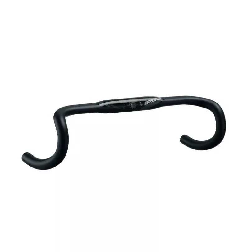 FSA Energy Super Compact Handlebar 31.8mm Clamp Diameter 360mm Width Compact Drop Profile – BLK