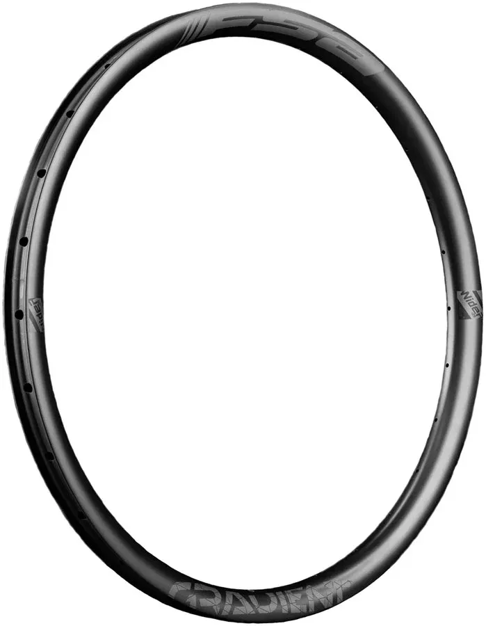 FSA Gradient WideR Rim 29" Diameter 28H Spoke Count MTB Use Includes Decals – Alloy