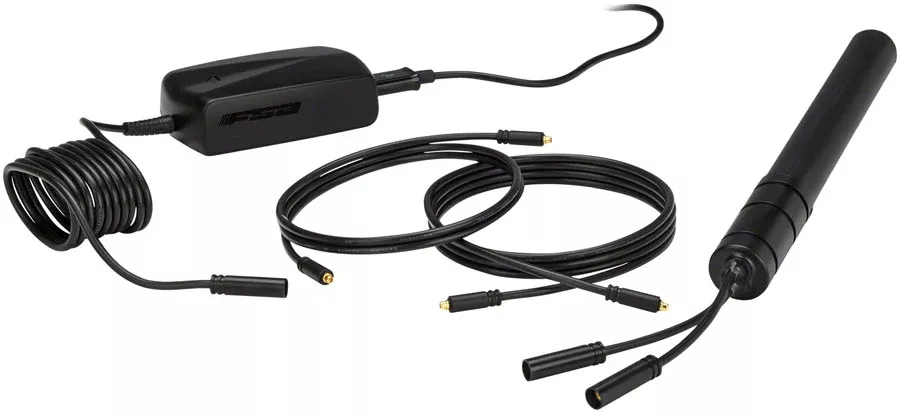 FSA K-Force WE Battery Charger and Cable Set 700mm and 1100mm Cables