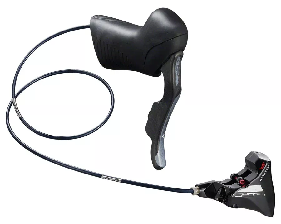 FSA K-Force WE Shift/Brake Lever Hydraulic Actuation Left Side Flat Mount Caliper – BLK