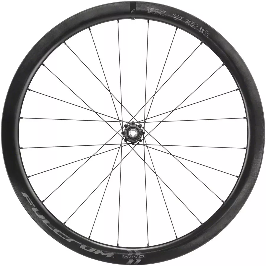 Fulcrum WIND 42 Rear Wheel - 700 12 x 142mm Center-Lock Black XDR