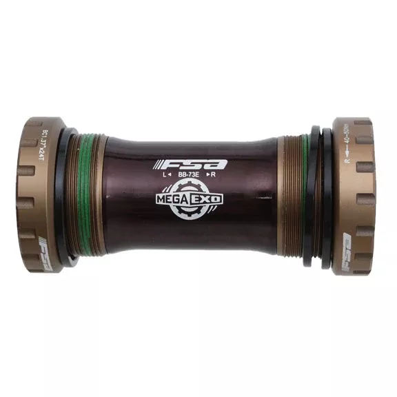 Full Speed Ahead MegaExo Stainless Mountain Bottom Bracket 68/73mm English Threading