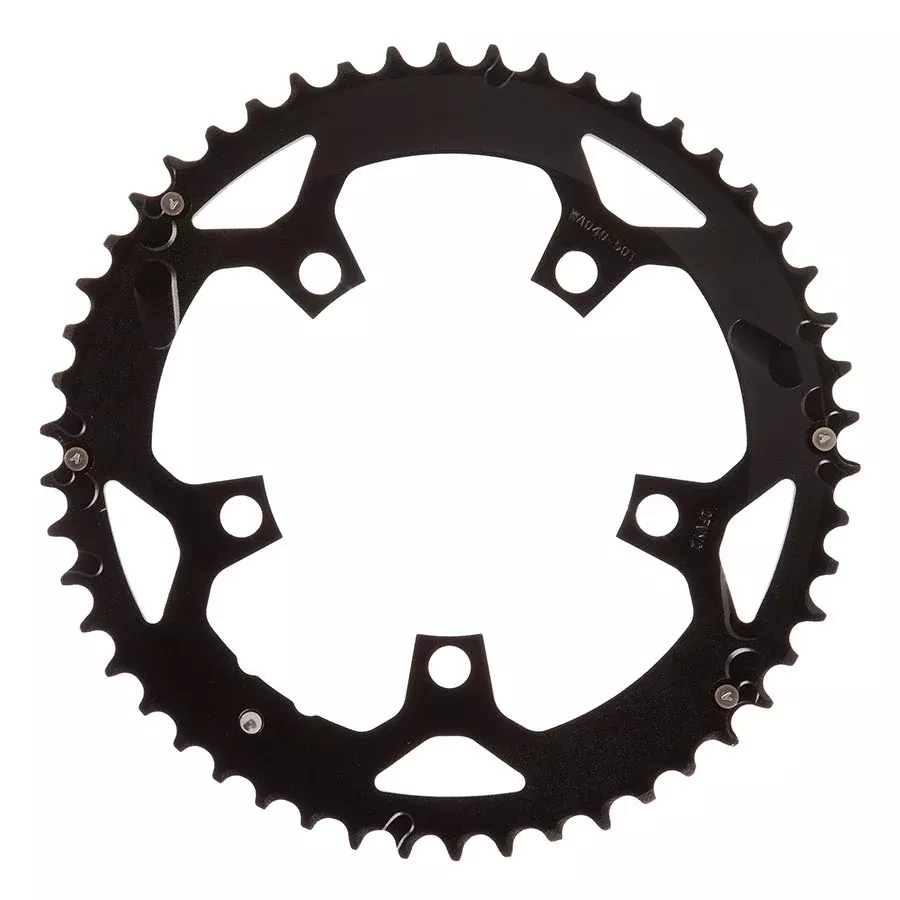 Full Speed Ahead Pro Road Chainring - 50t 110 BCD Aluminum N11 Black