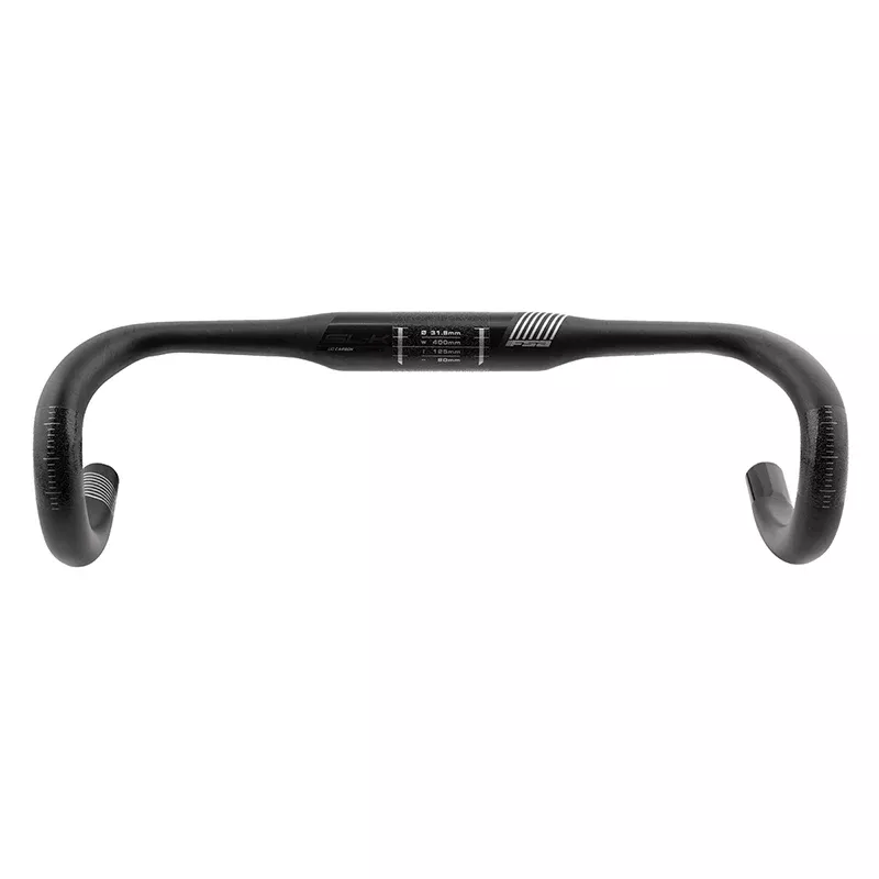 Full Speed Ahead SL-K Compact Drop Handlebar - Carbon 31.8mm 40cm Black